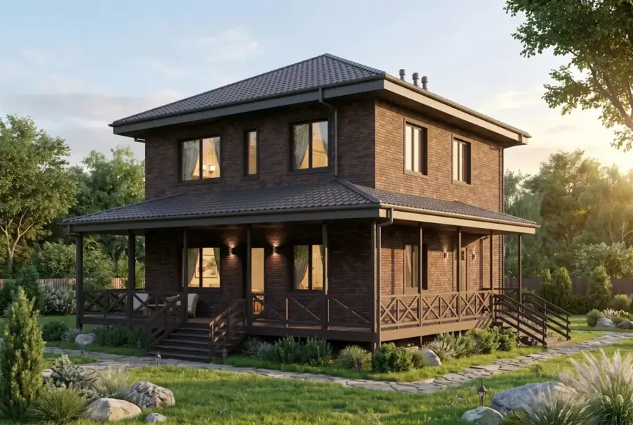 Проект Террасный — 137 м²